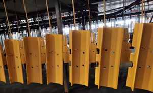 รองเท้าตีนตะขาบรถขุด แผ่นรองตีนตะขาบรถดันดิน สำหรับ PC200/PC300/PC400/CAT320/EX200/E200B/D6D/D7G/D8N/D155-50Mn/40MnB วัสดุ - Product Image 2