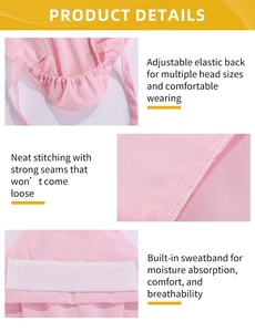 लंबे बाल समायोज्य चिकित्सा के लिए कपास सर्जिकल कैप नर्स डॉक्टर कस्टम लोगो थोक के लिए - Product Image 6