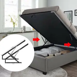 Full bed lift hydraulic mechanisms lift up system gas spring bed fitting lift folding sofa bed mechanism