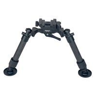 Linkogear HB-C05M Repose-fusil tactique à dégagement rapide, 3 fentes, en fibre de carbone légère, robuste et longue portée