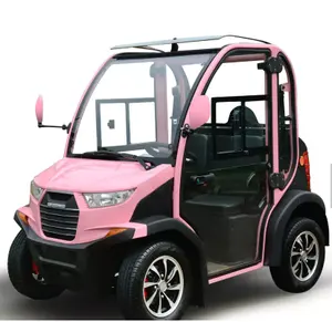 Электрический мини-автомобиль, электрический гольф-Кар, закрытый вариант, Новый энергетический электромобиль от китайского завода, хорошая цена