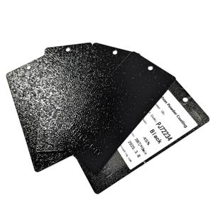 Revêtement en poudre de polyester noir mat résistant à la chaleur et aux hautes températures - Product Image 2