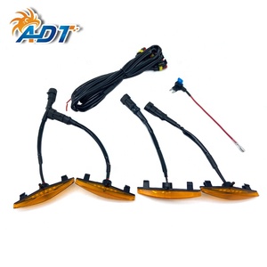 หลอดไฟ LED หน้ารถยนต์ 4 ชิ้น 6 หลอด LED ชุดไฟกระจังหน้ารถยนต์แบบกำหนดเองพร้อมฟิวส์สำหรับ Toyota 4Runner - Product Image 4
