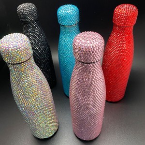 Pop regalo di natale per <span class=keywords><strong>la</strong></span> famiglia unico Bling Bling strass gemma colorato bevanda tazza di <span class=keywords><strong>caffè</strong></span> bottiglia - Product Image 5