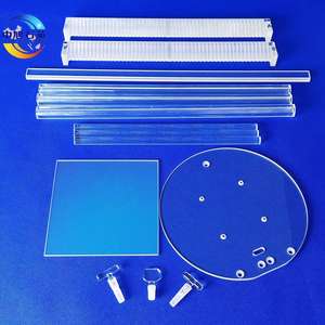 Tubo de Quartzo Transparente de Alta Pureza, Tubulação de Vidro de Quartzo Resistente ao Calor para Laboratório e Indústria - Product Image 6