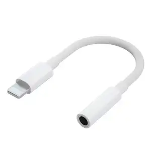 [2 in 1] Headphone Adapter for iPhone,3.5mm Jack Dongle Aux Audio Charger  Splitter,Compatible with iPhone13/12/SE/XR/XS/X/8/8Plus/7/7 Plus Audio