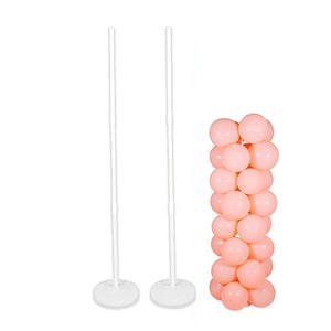Colonne de ballons lumineuse pour table, <span class=keywords><strong>d</strong></span>écoration de fête flottante, support de table flottant pour ballons, base à injection <span class=keywords><strong>d</strong></span>'<span class=keywords><strong>eau</strong></span> pour mariage - Product Image 1