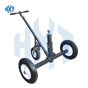 Chariot d'attelage de remorque réglable Capacité de chargement de 1,000 lb Chariot d'attelage de remorque pour voiture en mouvement RV Bateau Remorque - Product Image 1