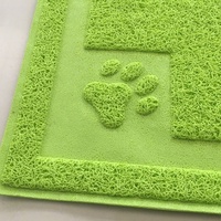 Tapis pour litière de chat extra large 36 pouces x 24 pouces en PVC, antidérapant, imperméable, doux et facile à nettoyer, accessoires pour animaux domestiques durables