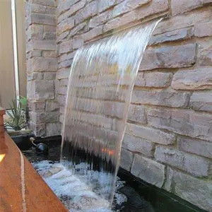 装飾的な屋内水壁装飾滝特徴噴水