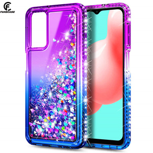 Funda trasera translúcida a prueba de golpes para <span class=keywords><strong>Samsung</strong></span> <span class=keywords><strong>Galaxy</strong></span> A23, funda de TPU con purpurina líquida de arena movediza, 4G/<span class=keywords><strong>5G</strong></span> - Product Image 6