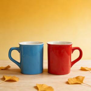 Tazas y Jarras de Porcelana HARVIT HY113-MC025, <span class=keywords><strong>Taza</strong></span> Minimalista de Gres <span class=keywords><strong>con</strong></span> Acabado Negro y Asa, de un Solo Tono - Product Image 4