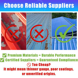 PPGI PPGL צבע מצופה פלדה צלחת מטל צבוע מראש יריעת גג גלי מגולוון לחומר בניין - Product Image 4