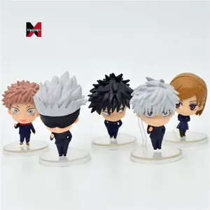 Xm Tùy Chỉnh Mô Hình Sưu Tập Bức Tượng Nhỏ Đồ Trang Trí 5 cái/bộ 5Cm Anime Jujutsu Kaisen Hành Động Hình