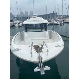 Yacht de pêche bateau essence moteurs à essence <span class=keywords><strong>hors</strong></span>-<span class=keywords><strong>bord</strong></span> 32ft frp grp frberglass grande cabine travailler autour - Product Image 5