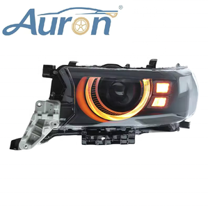 AURON ใหม่ 32V 60W LED ชิปไฟหน้าสำหรับโตโยต้า แลนด์ ครุยเซอร์ รีทรอฟิต อัพเกรด 6000K แสงสีขาว 2016-2021 โคมไฟ LC200 - Product Image 1