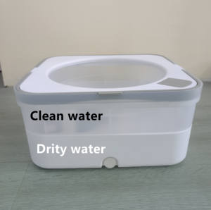 360 microfibre simple seau vadrouille ensemble télescopique <span class=keywords><strong>en</strong></span> acier inoxydable pôle Spin caractéristique <span class=keywords><strong>pour</strong></span> la séparation de l'eau sale <span class=keywords><strong>pour</strong></span> le nettoyage des sols - Product Image 2