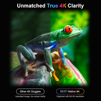 Jumelles de vision nocturne True 4K longue portée, vision nocturne couleur, photo et vidéo avec contrôle par application pour le camping et la sécurité