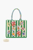 Sac fourre-tout personnalisé pour femme, grand compartiment, fait main, avec fermeture magnétique, en toile, motif tuiles de mahjong, portable