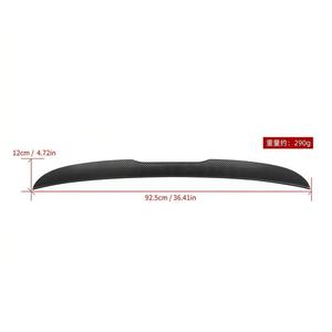 Carbon Fiber Gloss Black <b>Rear</b> <b>Spoiler</b> Boot Wings 3 Series F30 F80 M3 320i 328i 335i 326D 2012-2018 CS Style Replacement - Product Image 3