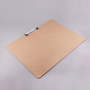 Porte-documents vintage personnalisés en bois A5 MDF avec impression sérigraphique sur plastique, logo personnalisé pour fournitures scolaires et usage bureautique - Marque personnalisée - Product Image 2