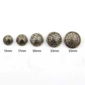 พร้อมจัดส่ง กระดุมโลหะคุณภาพสูง เย็บมือ สำหรับเสื้อโค้ทผู้หญิง - Product Image 2