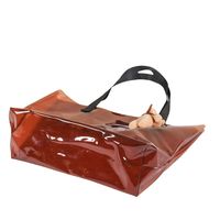 Sac fourre-tout en plastique holographique en PVC personnalisé de haute qualité Sac fourre-tout en PVC imperméable transparent avec logo personnalisé