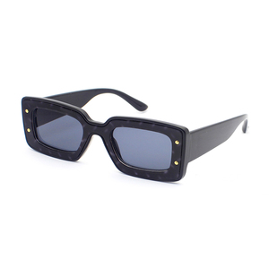 Sunway Eyewear New Square Frame UV400 Fashion Sun Glasses Leopard Thick Frame Luxury Fashion Women Men Sunglasses - Product Image 2