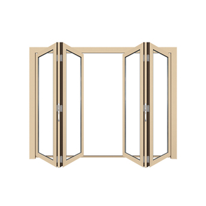 <span class=keywords><strong>Porte</strong></span> accordéon moderne en aluminium et verre, résistante au vent, avec finition de surface, pour balcon d'hôtel, fabrication allemande - Product Image 3