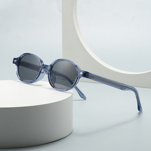 Gafas de Sol Acrílicas con Bisagras de Resorte, Lentes Polarizadas TAC, Protección UV400, Montura Completa, Anti-Radiación, Cómodas, Modernas, para Uso en Exteriores - Product Image 2