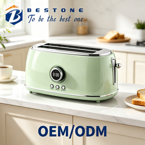 Juego de Electrodomésticos de Cocina BESTONE 04, Licuadora, Cafetera, Tostadora, Hervidor Eléctrico, Color Morado, OEM, ODM - Product Image 2