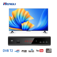 Decodificador Digital H265 con Certificación CE, ROSH, FCC, UL, BSCI, EMC, LVD, Receptor de TV TDT, Decodificador DVB-T2, Receptor de Televisión DVB-T2