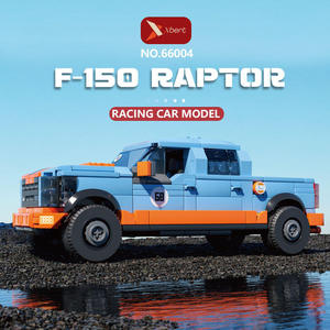 66001-016 Juguete Educativo de Bloques de Construcción de Plástico ABS de Ocho Ranuras, Modelo de Coche de Carreras SUV, para Unisex - Product Image 4