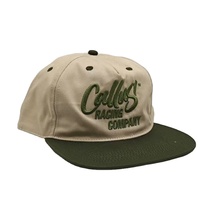 Gorra Snapback de ala plana no estructurada de 5 paneles de Venta caliente a la moda logotipo personalizado bajo MOQ gorra de béisbol lisa