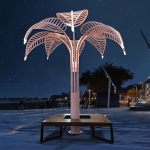 Thép Không Gỉ IP65 Không Thấm Nước Vuông Cảnh Quan Ánh Sáng Sáng Cây Cọ <span class=keywords><strong>Motif</strong></span> Cho Giáng Sinh & Halloween Ngoài Trời Ánh Sáng Cây - Product Image 2