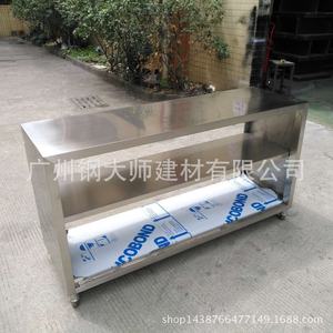 Personnalisé épaissi 304 en acier inoxydable Double couche établi cuisine commerciale en acier Fabrication armoire d'exploitation cuisine - Product Image 4