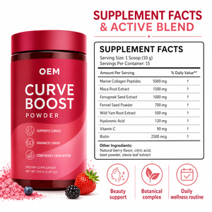 Suplemento <span class=keywords><strong>Natural</strong></span> para <span class=keywords><strong>Aumentar</strong></span> Glúteos y Caderas, Fórmula <span class=keywords><strong>de</strong></span> Apoyo a la Curva Femenina con Estrógeno, Venta al por Mayor - Product Image 4