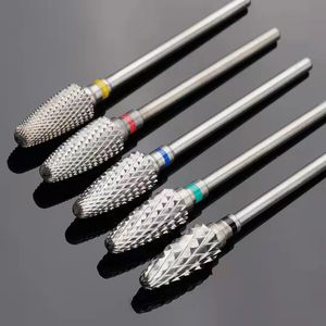 Limas y Brocas Profesionales de Carburo de Tungsteno <span class=keywords><strong>para</strong></span> <span class=keywords><strong>Uñas</strong></span>, Vástago de 2.35mm con Fresa de Corte Espiral de Borde Recto <span class=keywords><strong>para</strong></span> Arte de <span class=keywords><strong>Uñas</strong></span> 3D - Product Image 3