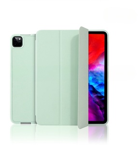 Étuis et housses pour tablettes 2021 Étui portefeuille à rabat pour <span class=keywords><strong>iPad</strong></span> Pro 11 <span class=keywords><strong>iPad</strong></span> Air 4/5/10,9 pouces <span class=keywords><strong>iPad</strong></span> Mini 5 en cuir PU pour enfants - Product Image 1