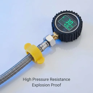 Haute qualité 16 pouces en acier inoxydable tressé tuyau <span class=keywords><strong>Flexible</strong></span> en acier métal pour lavabos tuyau d'entrée tuyau d'eau - Product Image 4