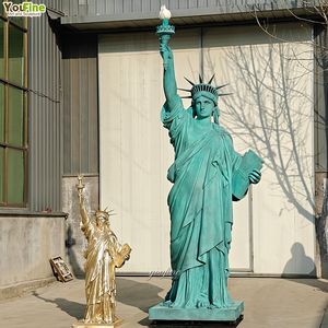 11mフリーダムシンボル屋外ガーデン巨大グランデ大ブロンズ自由像彫刻 - Product Image 2