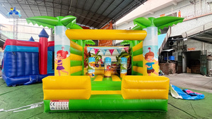 Lilytoys Château gonflable commercial pour enfants, structure de saut en forme d'arbre - Product Image 2