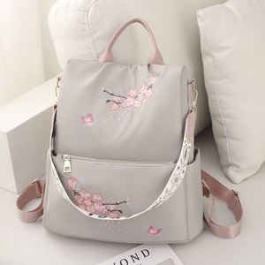 2025 Model Fashionable Nylon Material Women's Style <b>Backpack</b>. Portable. Suitable for Daily Use.6856 - Product Image 4