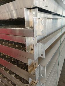 Plataforma suspendida de aleación de aluminio Andamio alimentado de 380V Certificación CE con góndola de elevación de cable para trabajo <span class=keywords><strong>exterior</strong></span> - Product Image 6