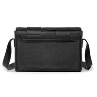 Groothandel Producten Mode Luxe Premium Weave Design Pu Heren Messenger Bag Grote Capaciteit Casual Schoudertas