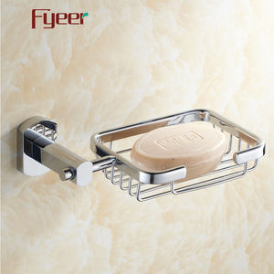 Fyeer Accessorio per il Bagno In Ottone Massiccio <span class=keywords><strong>Sapone</strong></span> Basket Holder - Product Image 4