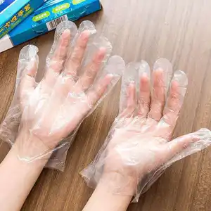 High Quality Household High Density polyethylene Hot Seller Gloves for Home Cleaning Food Prep Kitchen Cooking Food Safe Hygiene