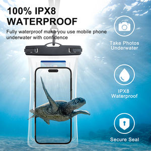 Bolsa de aire al por mayor, funda impermeable flotante de TPU para teléfono móvil, bolsa impermeable con logotipo personalizado, bolsa impermeable para teléfono - Product Image 3