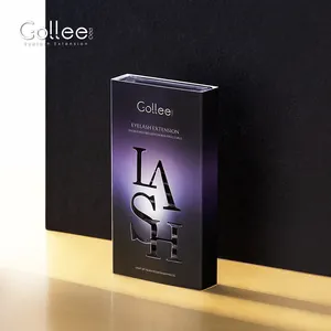 Gollee Wholesale Classic Eyelash Extension Premium Mink Cashmere Eyelashes Dropshipping Russian Volume Lash Extension Classic L