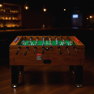 Table de baby-foot à monnayeur double mode de jeu 5FT, style français, qualité commerciale, pour centres de divertissement et bars - Product Image 2